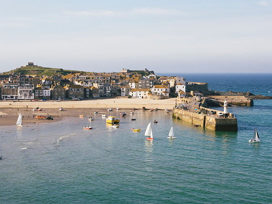 St Ives Harbour, Cornouailles - Angleterre, Royaume-Uni