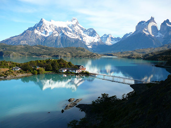 Torres del Paine, lac Pehoe - Patagonie, Chili