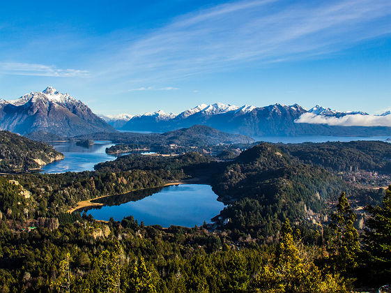 Vue sur le parc National Nahuel Huapi, Bariloche - Patagonie, Argentine