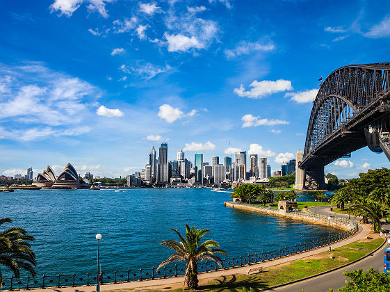 Vue sur Sydney et le Harbour Bridge - Australie