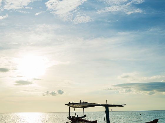 Bateau traditionnel de Koh Rong - Cambodge