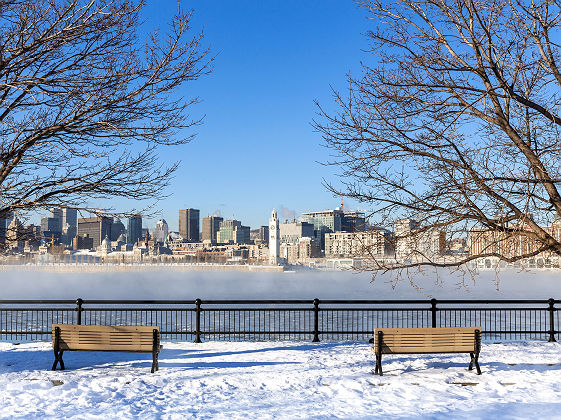 Centre-ville de Montreal en hiver