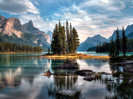 Spirit Island, Jasper, Alberta - Canada