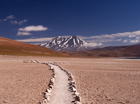 Volcans dans le Désert d'Atacama - Chili