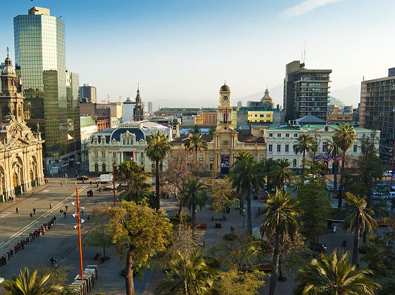 Santiago di Chili, Plaza de Armas