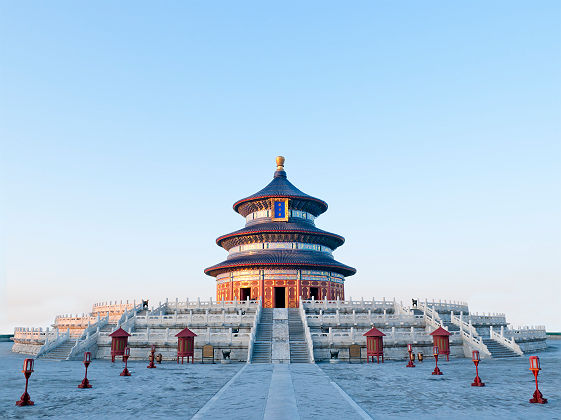 Le temple du Ciel à Pékin, symbole de l'architecture Ming - Chine