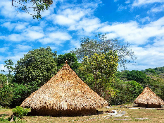 Village Arhuacos, parc de  Tayrona