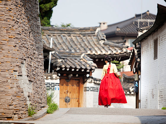 Village Bukchon Hanok, Séoul - Corée du Sud