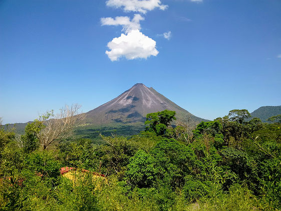 Vue sur le volcan Arenal - Costa Rica