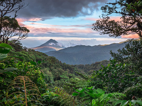 Vue sur le volcan Arenal - Costa Rica