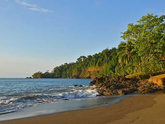 Plage Tropicale dans le parc National Corcovado - Costa Rica