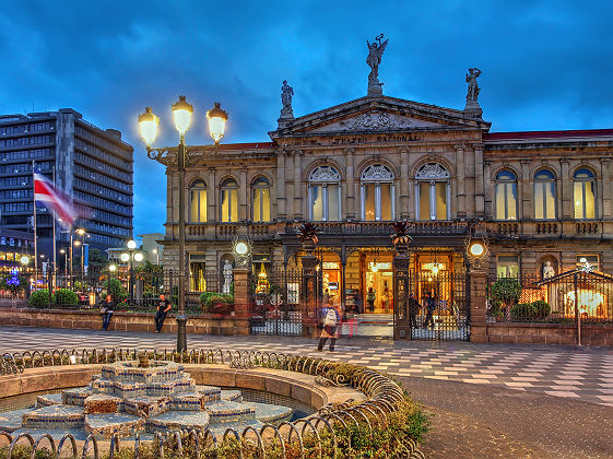 Le théâtre de San Jose au Costa Rica