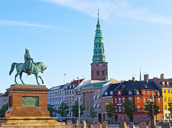Statue de Frederik VII, Copenhague - Scandinavie, Danemark