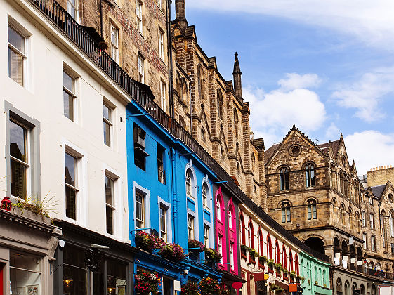 Victoria Street, Edimbourg - Ecosse, Royaume-Uni