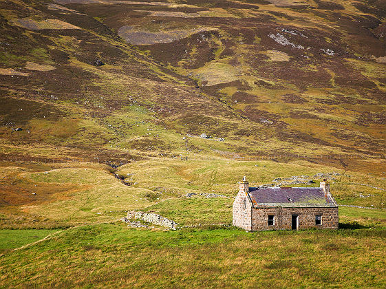 Maisonnette dans le parc National de Cairngorms- Ecosse, Royaume-Uni