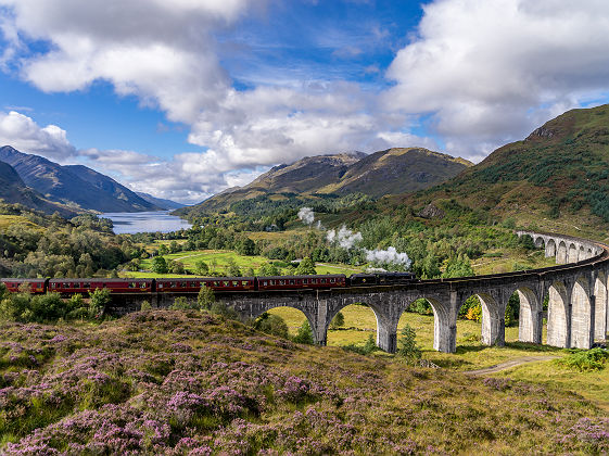 Viaduc de Glenfinnan, direction Poudlard - Ecosse, Royaume-Uni