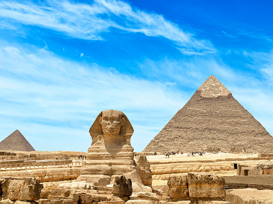 Pyramides de Gizeh et Sphinx - Le Caire, Egypte