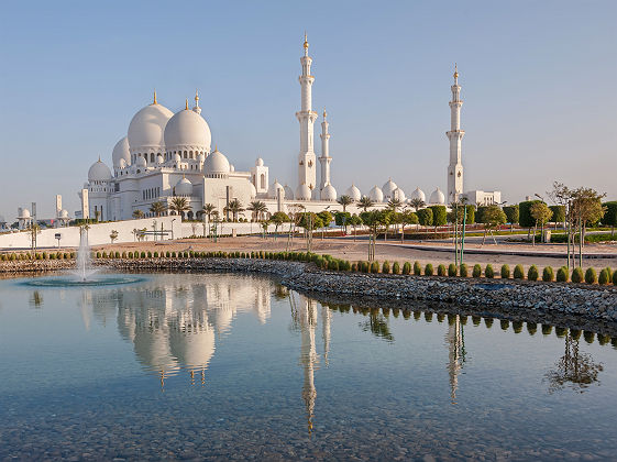 La mosquée Sheikh Zayed à Abu Dhabi - Emirats Arabes Unies