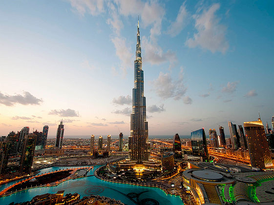 Burj Khalifa à Dubaï