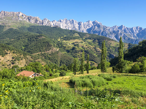 Espagne - Vue sur le parc national Picos de Europa