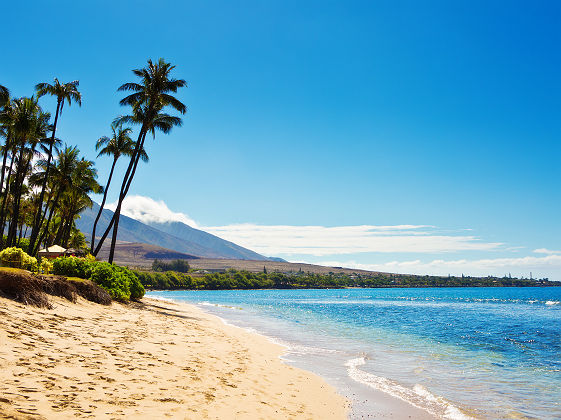 Hawaï - Plage Kaanapali sur l'île de Maui