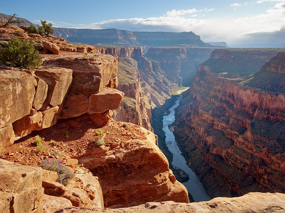 Toroweap Point au Grand Canyon en Arizona aux Etats Unis
