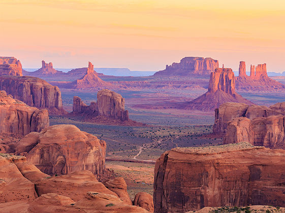 Monument Valley dans l'Arizona - Etats Unis