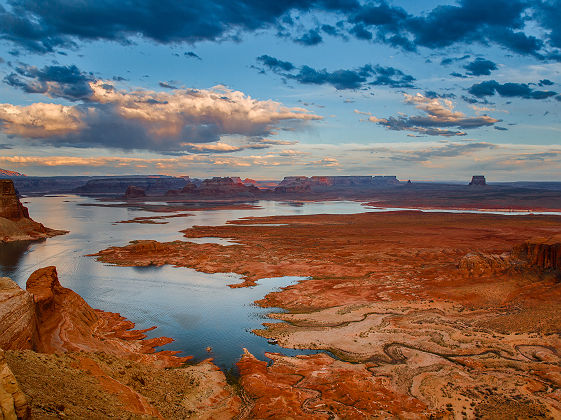 Le Lac Powell en Arizona, Etats Unis