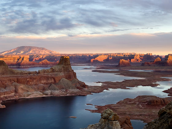 La Lac Powell en Arizona, Etats-Unis