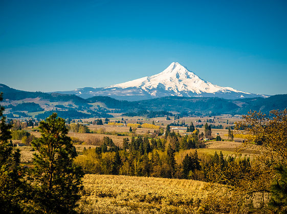 Vallée du Mont Hood - Oregon, Etats-Unis