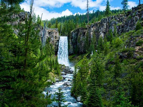 Oregon - &quot;Tumalo Falls&quot; à Bend