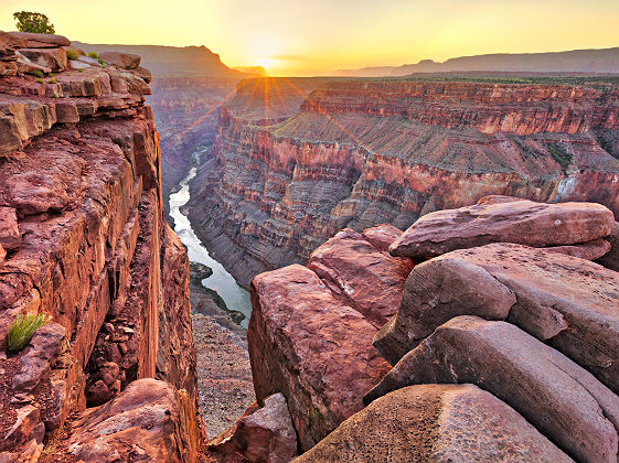 Arizona - Vue aérienne du Grand Canyon