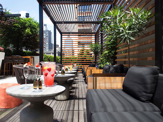 The Dominick Hotel - terrasse rooftop