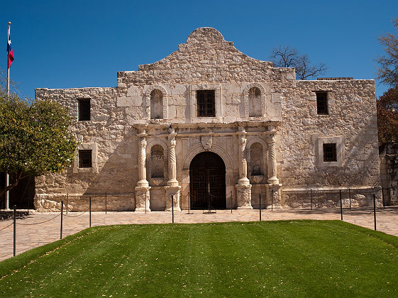 La mission Alamo à San Antonio (Fort Alamo) au Texas