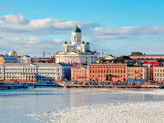 Helsinki en hiver