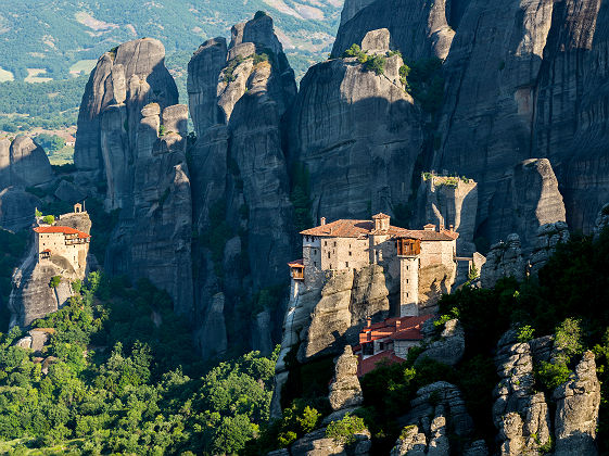Monastère de Roussanou, Meteora - Grèce