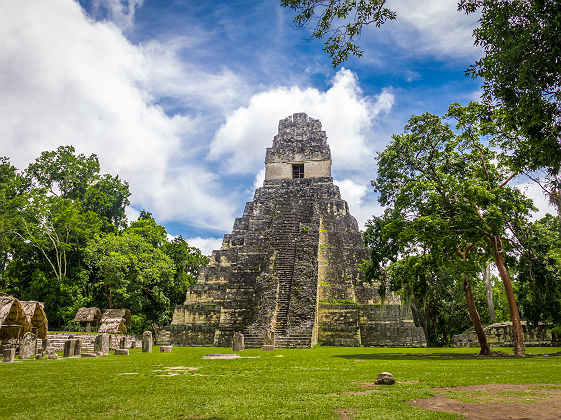 Temple Maya à Tikal - Guatemala