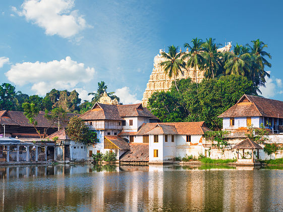 Inde - Temple de Sree Padmanabhaswamy à Thiruvananthapuram