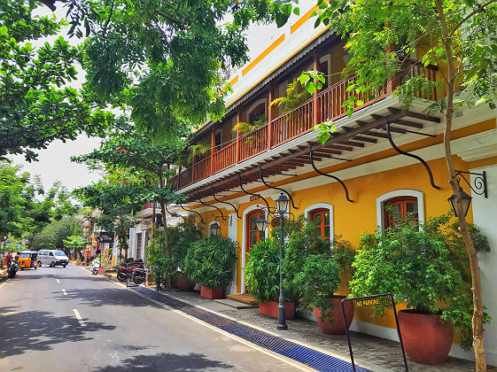 Pondicherry, architecture française