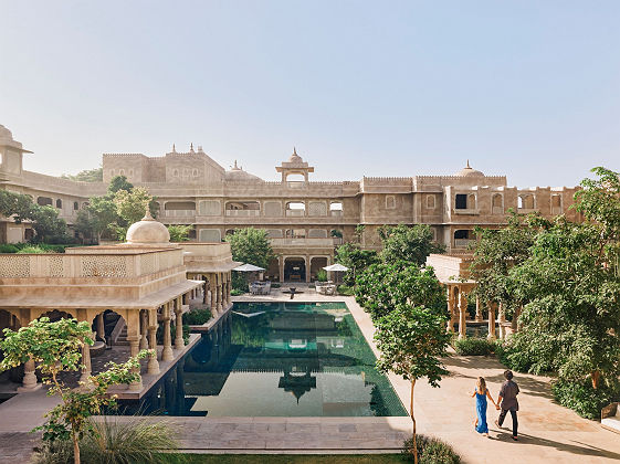 Six Senses Fort Barwara - rani-bagh-courtyard