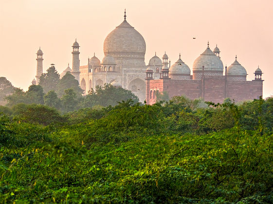 Le taj Mahal à Agra - Inde