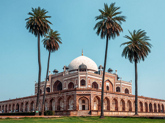 La tombe de Humayun à Delhi, Inde