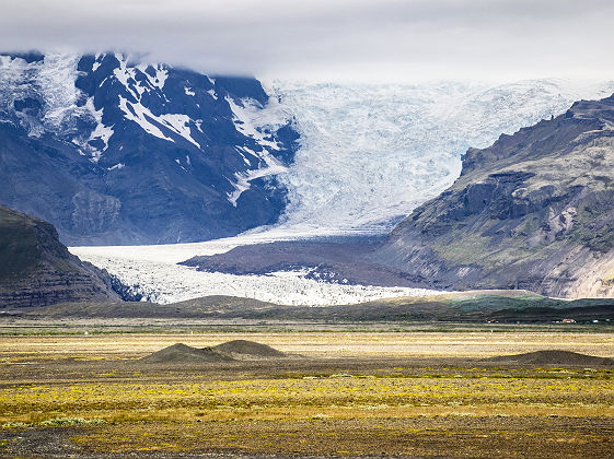 Glacier Myrdalsjokull