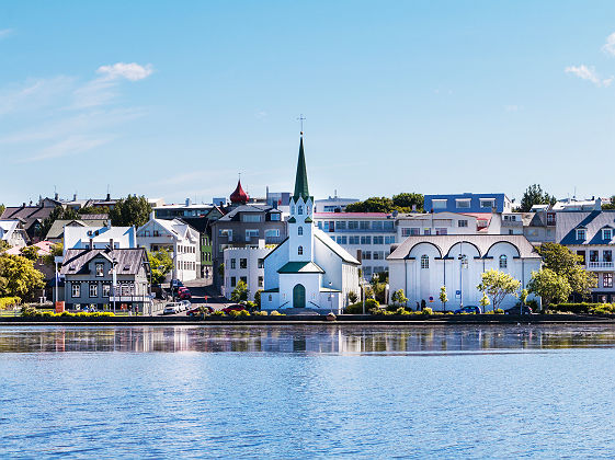 Vue sur Reykjavik - Islande