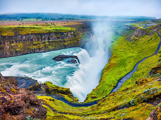 Cascade de Gullfoss, Cercle d'Or - Islande