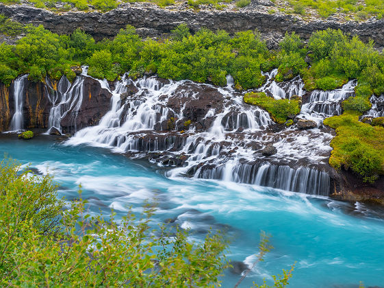 Chutes de Hraunfossar