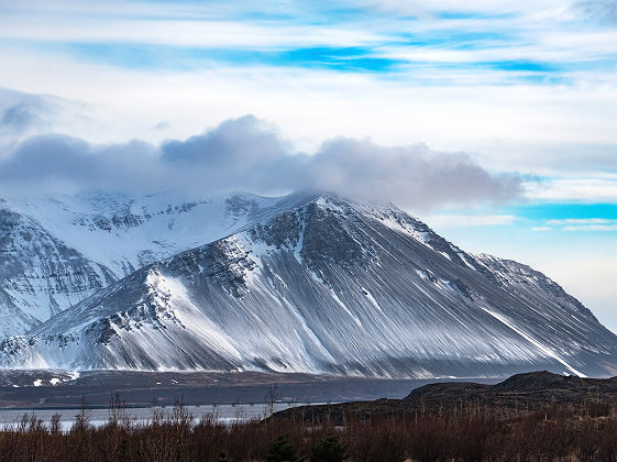 Islande - Vue sur les Fjords près de Borgarnes