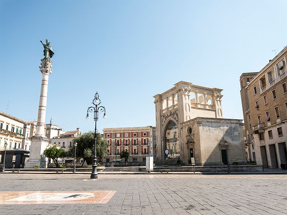 Place Sant'Oronzo, Lecce - Pouilles, Italie