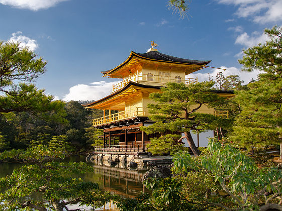Kinkaku-ji - le pavillon d'or - Kyoto
