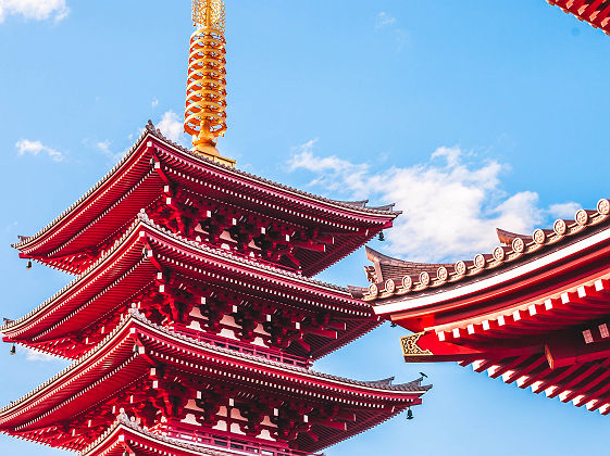 Sanctuaire Asakusa, Senso-Ji, Tokyo - Japon